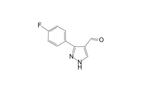 3-(4-fluorophenyl)-1H-pyrazole-4-carbaldehyde