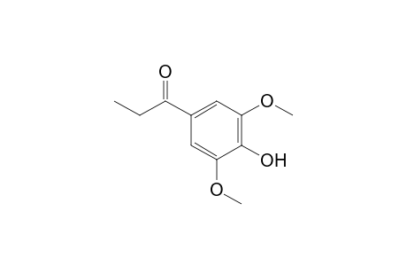 1-(4-hydroxy-3,5-dimethoxy-phenyl)propan-1-one