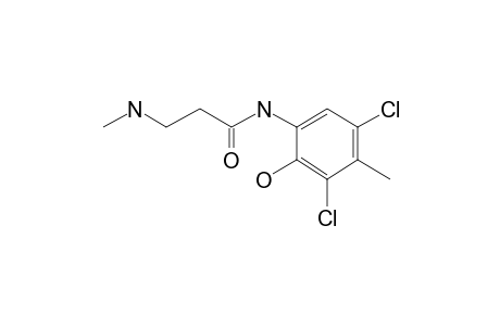 Propanamide, N-(3,5-dichloro-2-hydroxy-4-methylphenyl)-3-(methylamino)-