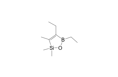4,5-Diethyl-2,2,3-trimethyl-2,5-dihydro-1,2,5-oxasilaborole