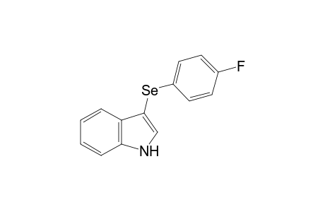 3-[(4-Fluorophenyl)selanyl]-1H-indole