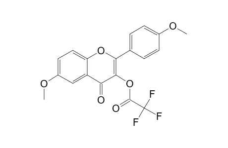 6,4'-Dimethoxy-3-hydroxyflavone, trifluoroacetate