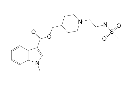 (1-(2-(Methylsulfonamido)ethyl)piperidin-4-yl)methyl 1-methyl-1H-indole-3-carboxylate