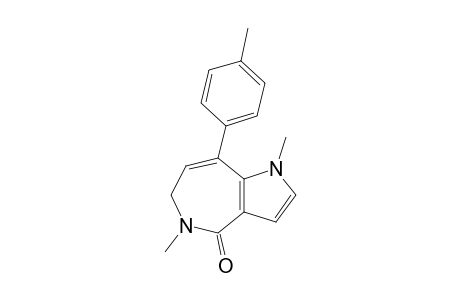 1,5-Dimethyl-8-p-tolyl-5,6-dihydro-1H-pyrrolo[3,2-c]azepin-4-one