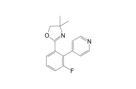 2-(3-Fluoro-2-(pyridin-4-yl)phenyl)-4,4-dimethyl-4,5-dihydrooxazole