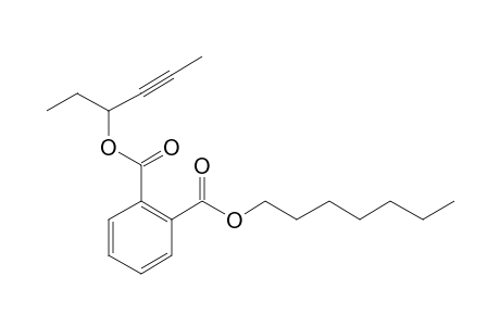 Phthalic acid, heptyl hex-2-yn-4-yl ester