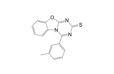 4-(m-Tolyl)benzoxazolo[3,2-a]triazine-2-thione