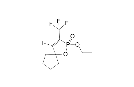 2-Ethoxy-4-iodo-3-trifluoromethyl-1-oxa-2-phospha-spiro[4.4]non-3-ene 2-oxide