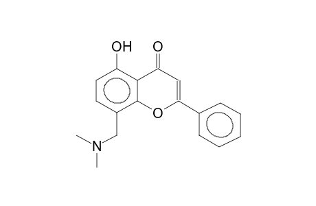 8-DIMETHYLAMINOMETHYL-5-HYDROXYFLAVONE