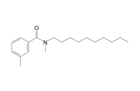 Benzamide, N-decyl-N-methyl-3-methyl-