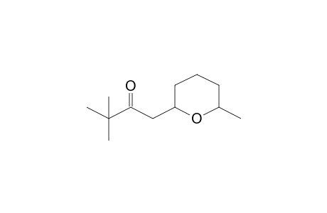 3,3-Dimethyl-1-(6-methyl-tetrahydropyran-2-yl)-butan-2-one