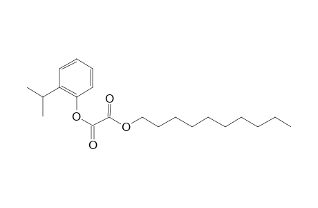 Oxalic acid, decyl 2-isopropylphenyl ester