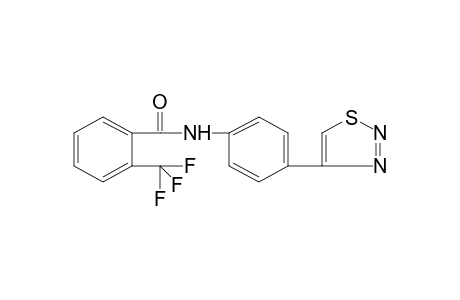 4'-(1,2,3-THIADIAZOL-4-YL)-alpha,alpha,alpha-TRIFLUORO-o-TOLUANILIDE