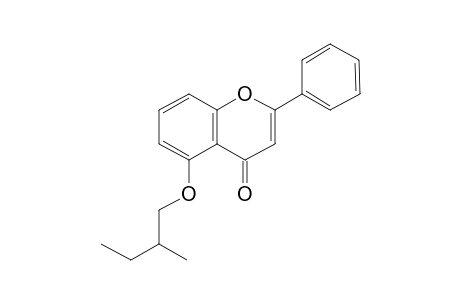 5-(2-Methylbutyl)oxyflavone