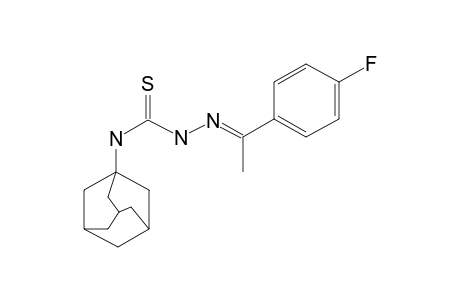 p-Fluoroacetophenone 4-[1-adamantyl]-3-thiosemicarbazone