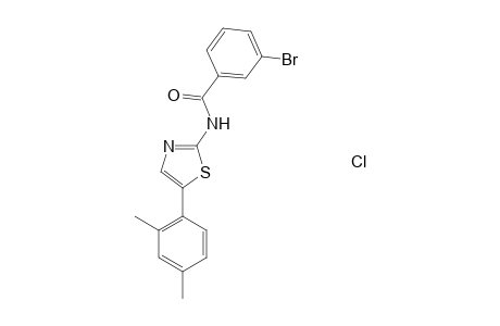 3-Bromo-N-[5-(2,4-xylyl)-2-thiazolyl]benzamide hydrochloride