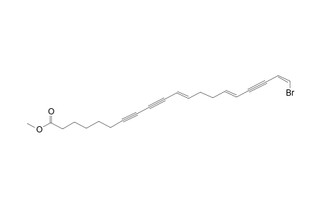 METHYL-20-BROMO-EICOSA-(11E,15E,19Z)-TRIENE-7,9,17-TRIYNOATE