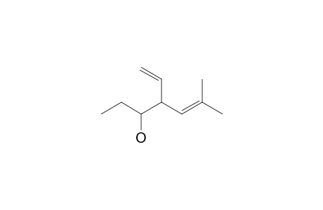 6-Methyl-4-vinylhept-5-en-3-ol