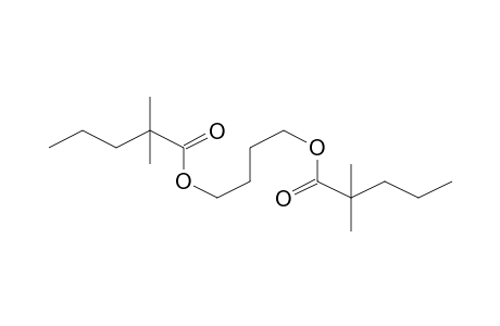 2,2-Dimethylpentanoic acid 4-(2,2-dimethyl-1-oxopentoxy)butyl ester