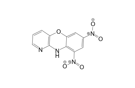 10H-Pyrido[3,2-b][1,4]benzoxazine, 7,9-dinitro-