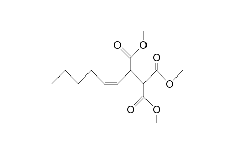 2,3-Bis(methoxycarbonyl)-cis-4-nonenoic acid, methyl ester
