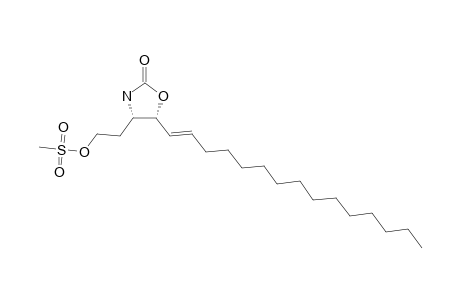 (3S,4R,5E)-3-AMINO-3,4-N,O-CARBONYL-1-O-(METHYLSULFONYL)-NONADEC-5-ENE-1,4-DIOL