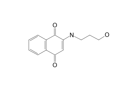 2-(3-Hydroxypropylamino)-1,4-naphthoquinone