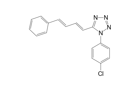 (1E,3Z)-1-(4-CHLOROPHENYL)-5-(4-PHENYLBUTA-1,3-DIENYL)-1H-TETRAZOLE