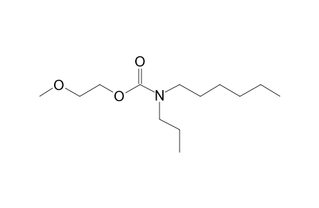 Carbonic acid, monoamide, N-propyl-N-hexyl-, 2-methoxyethyl ester