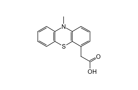 10-Methyl-4-phenothiazineacetic acid