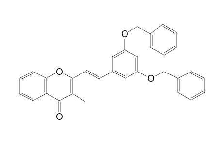 Chromone, 2-[2-[3,5-dibenzyloxyphenyl]ethenyl]-3-methyl-