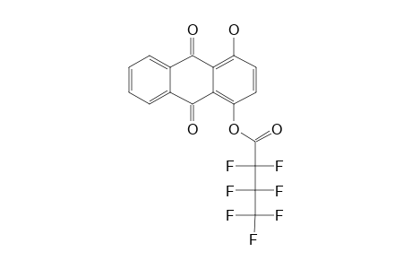 Quinizarin, o-(heptafluorobutyryl)-