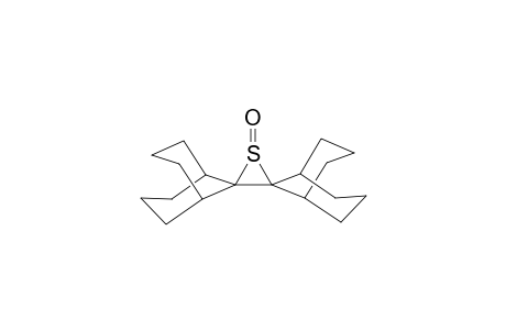 Bicyclo[3.3.1]nonylidenebicyclo[3.3.1]nonanethiirane 1-oxide