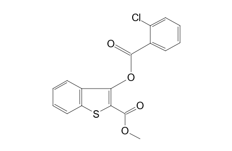 3-hydroxybenzo[b]thiophene-2-carboxylic acid, methyl ester, o-chlorobenzoate