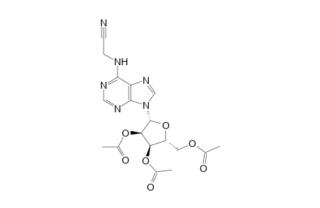 [(2R,3R,4R,5R)-3,4-diacetoxy-5-[6-(cyanomethylamino)purin-9-yl]tetrahydrofuran-2-yl]methyl acetate