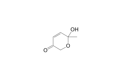 6-hydroxy-6-methylpyran-3-one