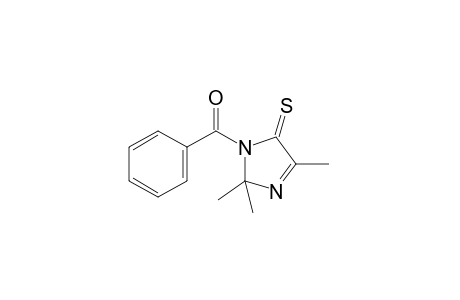 1-benzoyl-2,2,4-trimethyl-3-imidazoline-5-thione