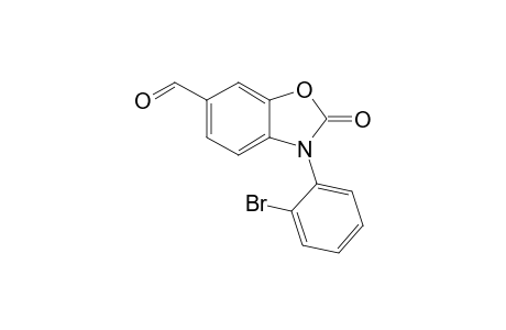 3-(2-bromophenyl)-2-keto-1,3-benzoxazole-6-carbaldehyde