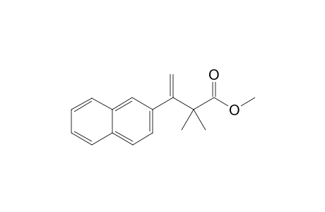 Methyl 2,2-dimethyl-3-(2-naphthyl)-3-butenoate