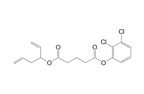 Glutaric acid, hexa-1,5-dien-3-yl 2,3-dichlorophenyl ester