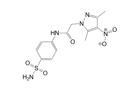 N-[4-(aminosulfonyl)phenyl]-2-(3,5-dimethyl-4-nitro-1H-pyrazol-1-yl)acetamide