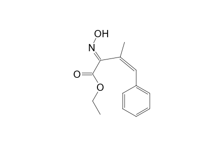 Ethyl (Z)-2-(hydroximino)-3-methyl-4-phenylbut-3-enoate