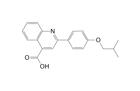 2-(4-Isobutoxyphenyl)-4-quinolinecarboxylic acid