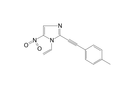 5-nitro-2-(p-tolylethynyl)-1-vinylimidazole