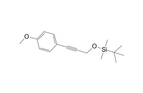 3-(4-Methoxyphenyl)prop-2-ynyloxy)(tert-butyl)dimethylsilane