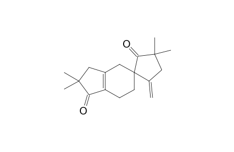 Hexahydro-2',2',3,3-tetramethyl-5-methylene-spiro[cyclopentane-1,5'-(1'H)-indene]-1',2-dione