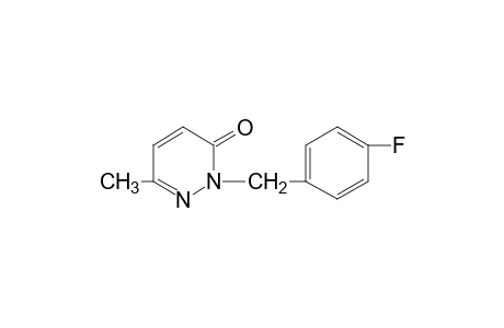 2-(p-fluorobenzyl)-6-methyl-3(2H)-pyridazinone