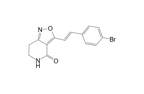 3-[2-(4-Bromophenyl)ethenyl]-4,5,6,7-tetrahydroisoxazolo[4,3-c]pyridin-4-one