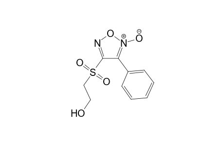 4-(2-Hydroxyethylsulfonyl)-3-phenylfuroxan