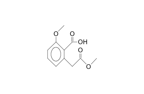 2-Methoxy-6-(2-methoxy-2-oxoethyl)benzoic acid